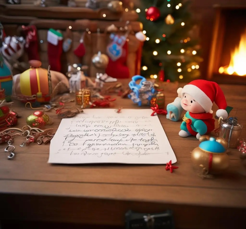 Write letters to Santa